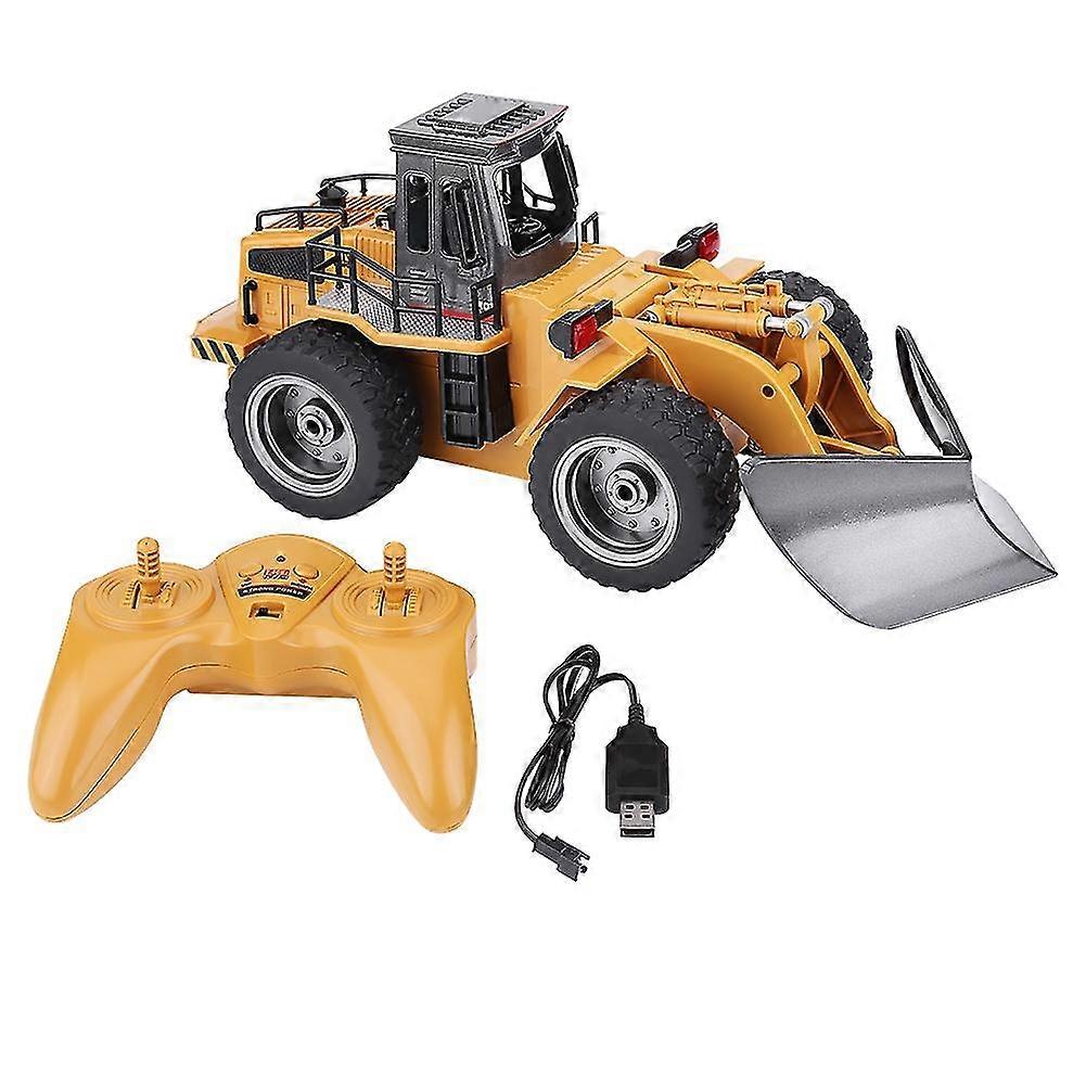1:18 2.4G 6CH RC Engineering Truck Remote Control Vehicle Toy with USB Cable