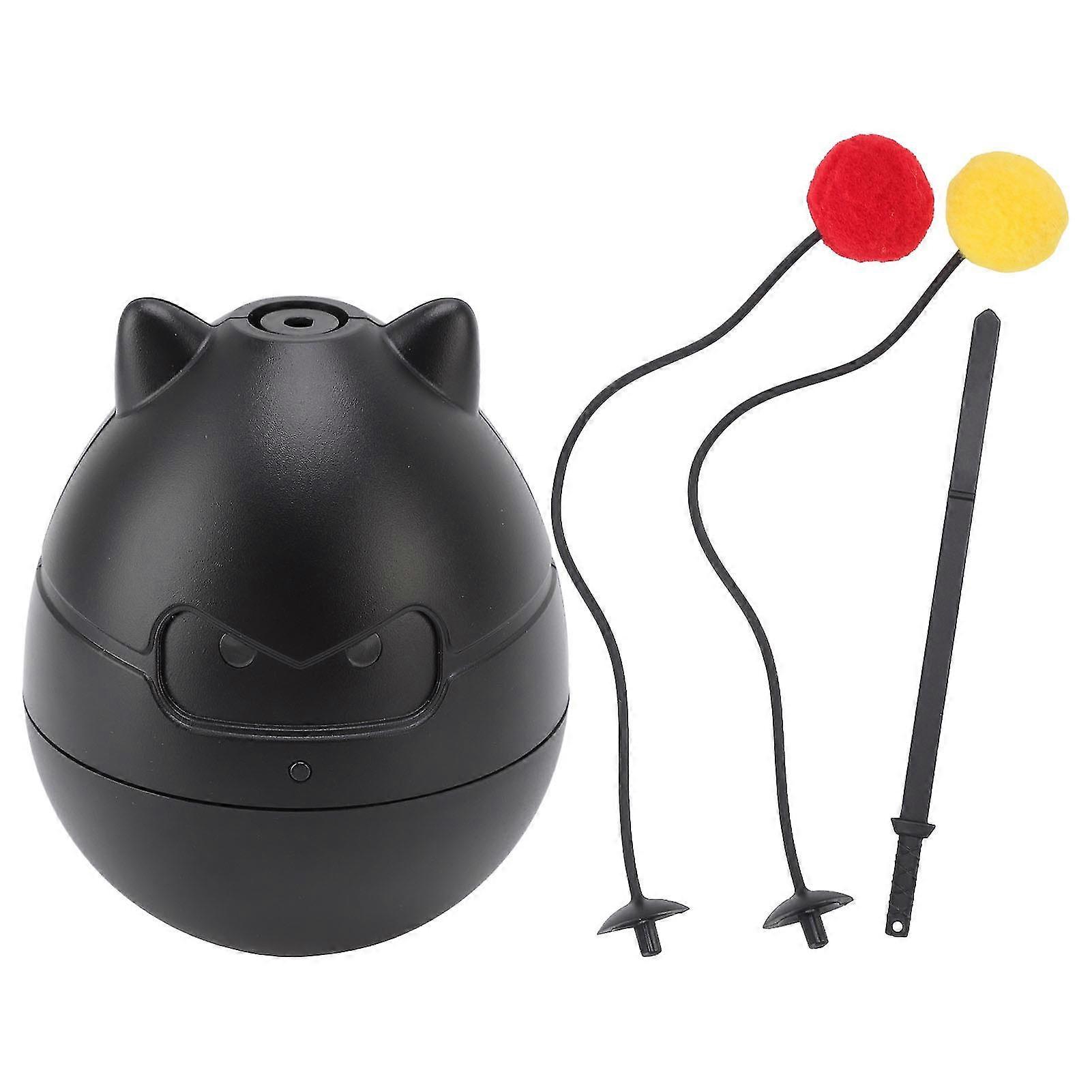 Interactive Electric Cat Swing Toy with Two Color Balls - Funny and Environmentally Friendly Pet Ball
