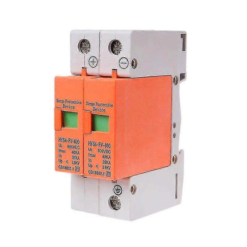 Hys4 Surge Protective Device Spd House Dc Lightning Surge Protector 2 Pole 20ka~40ka