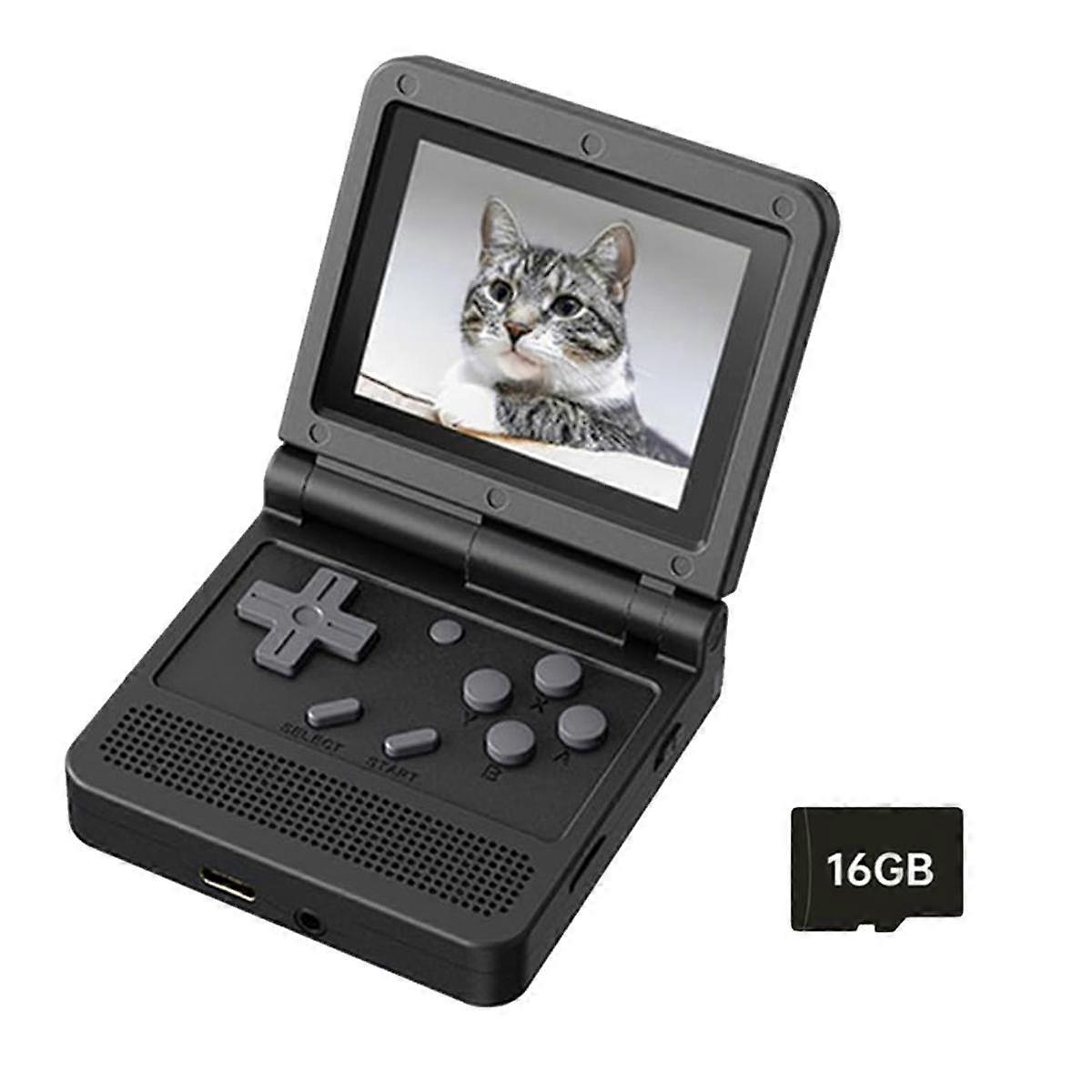 V90 Retro Game Console 16G 3.0 Inch IPS Screen Handheld Game Player Open Source Portable Mini Cons
