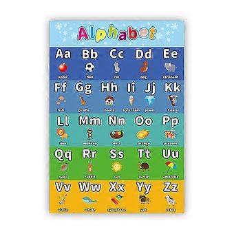 Kids Educational Preschool Posters Nordic Style ABC Alphabet Poster ...