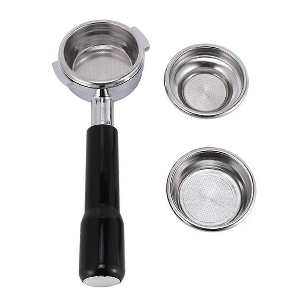58MM Bottomless Stainless Steel Professional Espresso Coffee Portafilter with Single and Dual Cups