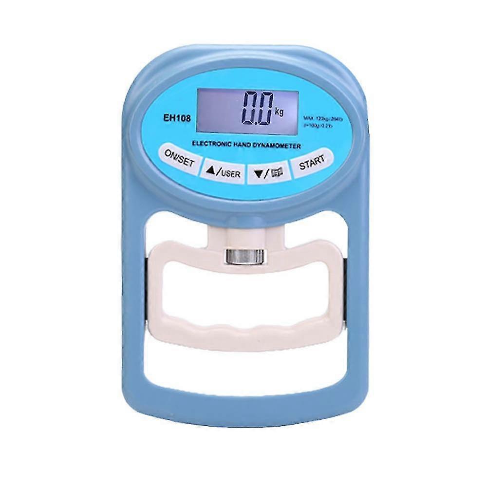 Dynamomètre numérique portatif de 120 kg, mesure de la force de préhension et capture automatiquement la force de préhension électronique.