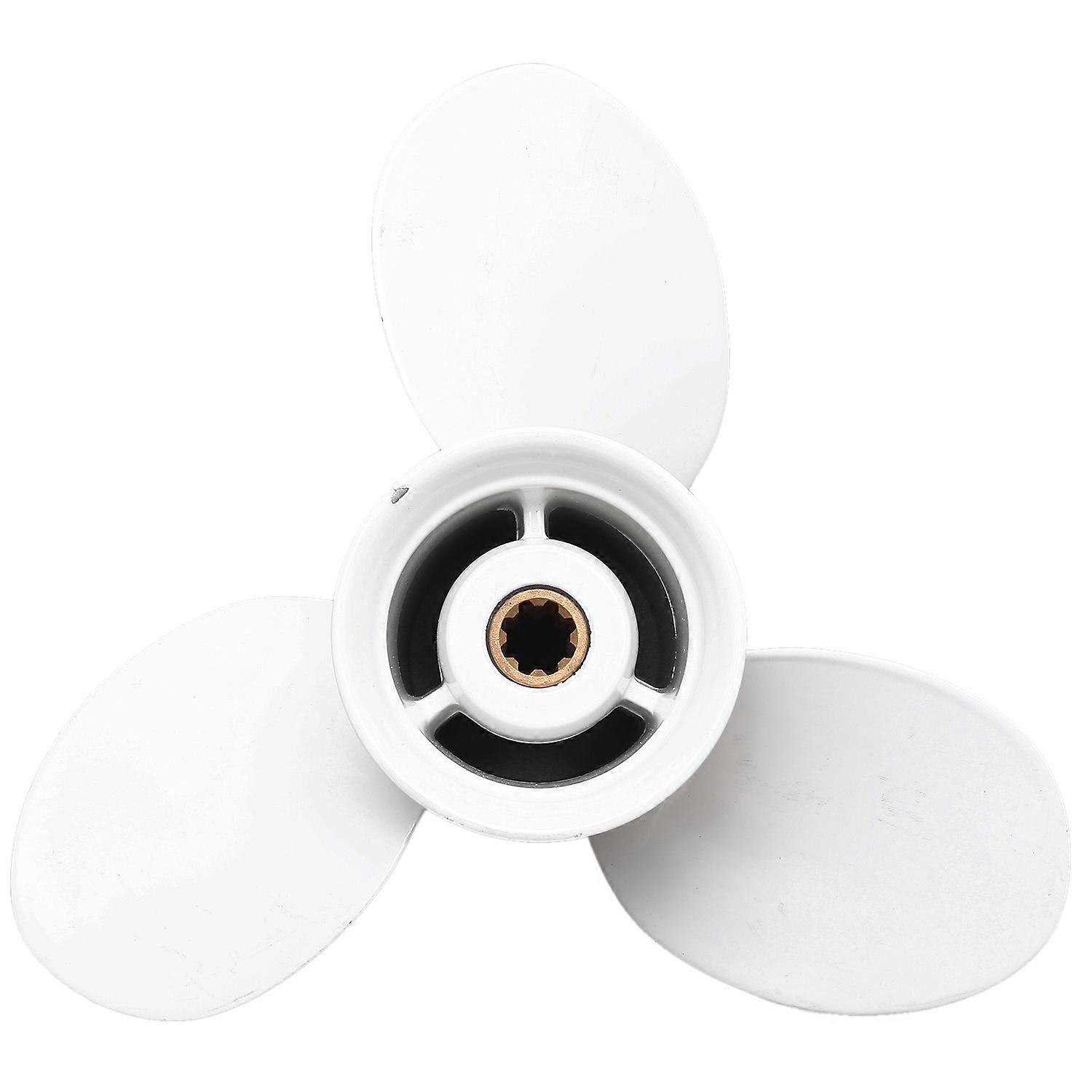 Engine Outboard Propeller 3-Bladed Paddle 683-45941-00-El 9 1/4 X 12 For 9.9-15Hp Aluminum 8 Splin