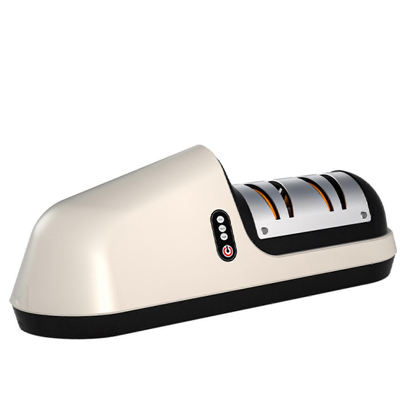 Electric Knife Sharpener Adjustable Three Levels Automatic Knives Sharpening
