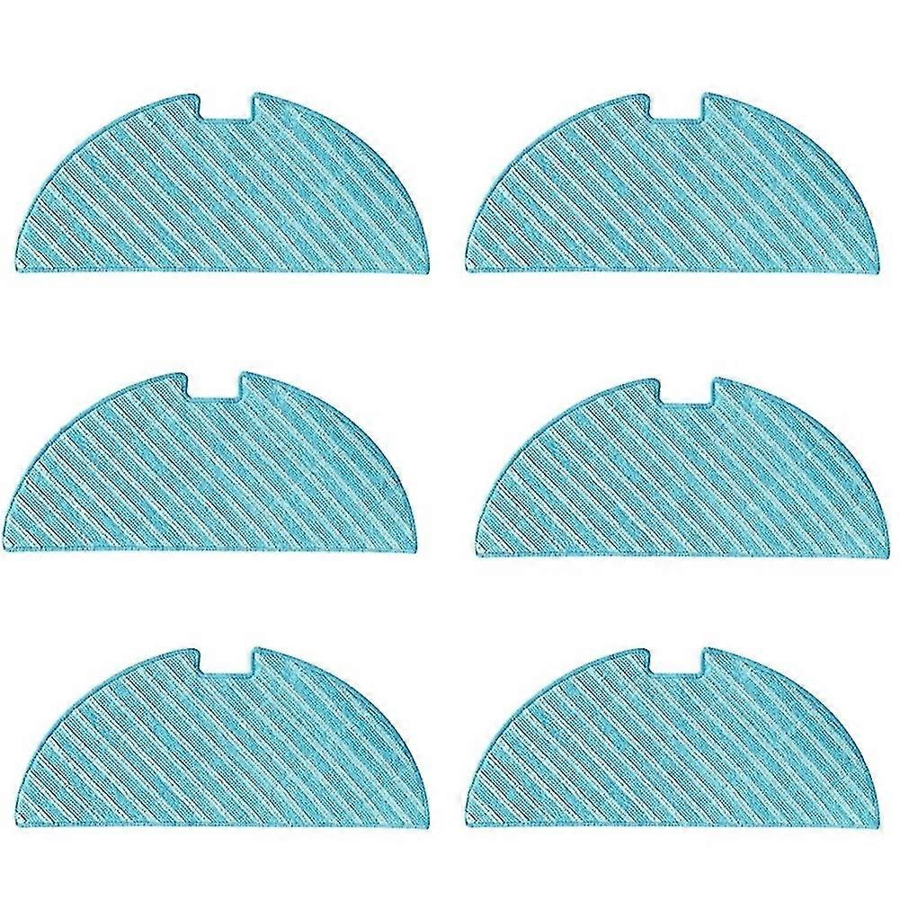 6pcs Replacement For Midea M3l Sweeper Mop Mopping Rag Cleaning Rag