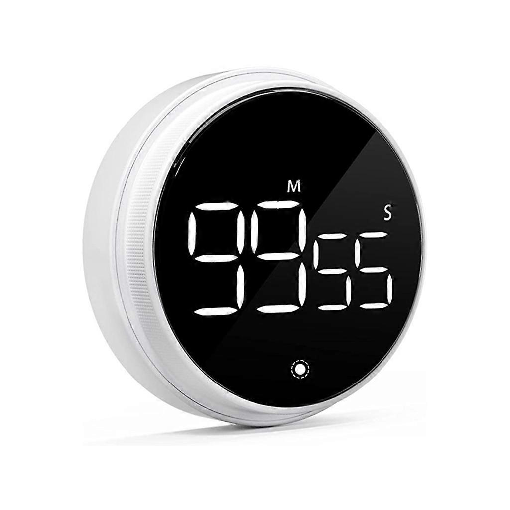 Visual Rotary Timer Digital Kitchen Timer Magnetic Countdown Countup Timer