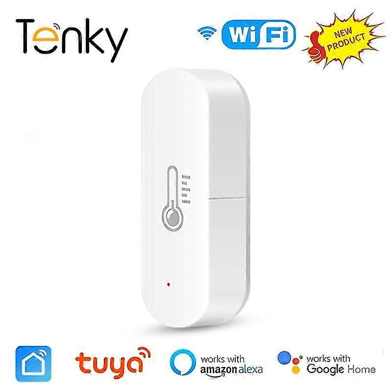 Tuya Zigbee / Wifi Smart Temperature And Humidity Sensor Indoor Hygrometer Monitoring
