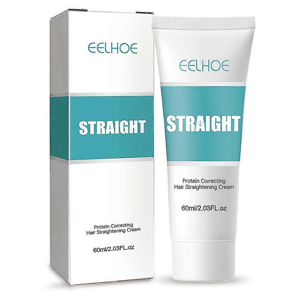 ヘアパーマネントストレートナーファストヘアストレートニングケラチンクリーム 60ml TW