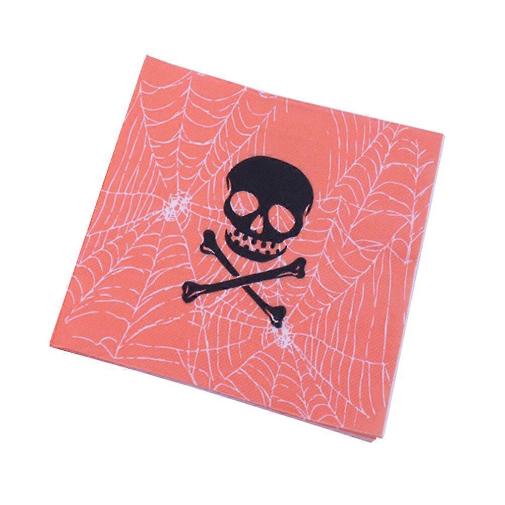 Colorful Printed Skull Tissues Halloween Napkin Tissues for Party Bar Home