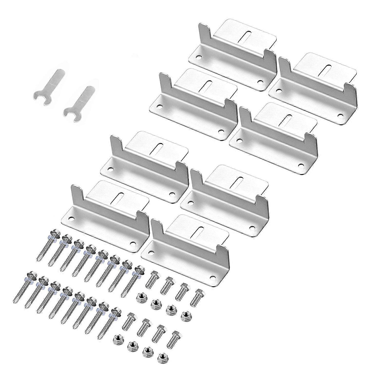 35% KORTING - Zonnepaneel Z Beugel Montage Plat Dak Jacht RV Montage Aluminiumlegering Kit Heet