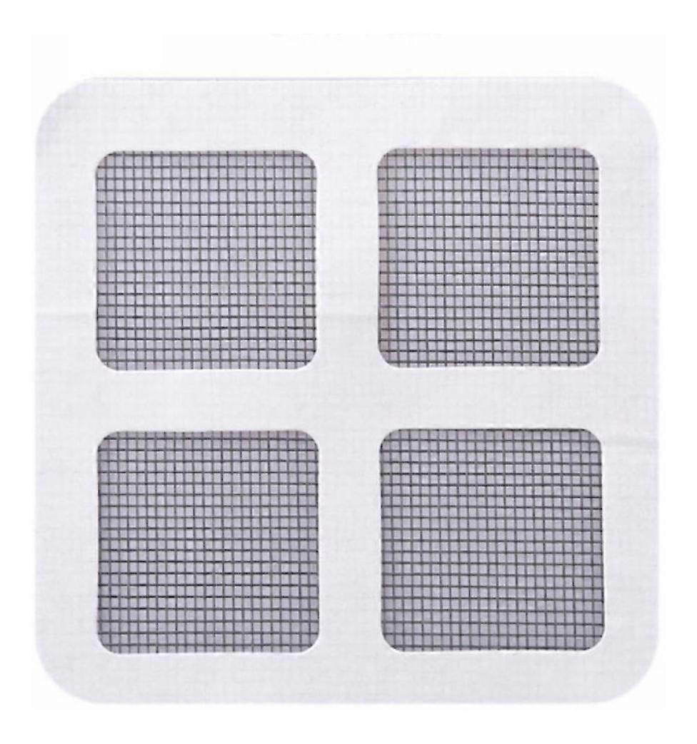 Anti-Mosquito Net Repair Tape Patch Self-Adhesive Screen Door Repair Patch Patching Hole Net Household Anti-Mosquito Screen Patch Screen Patch (White)