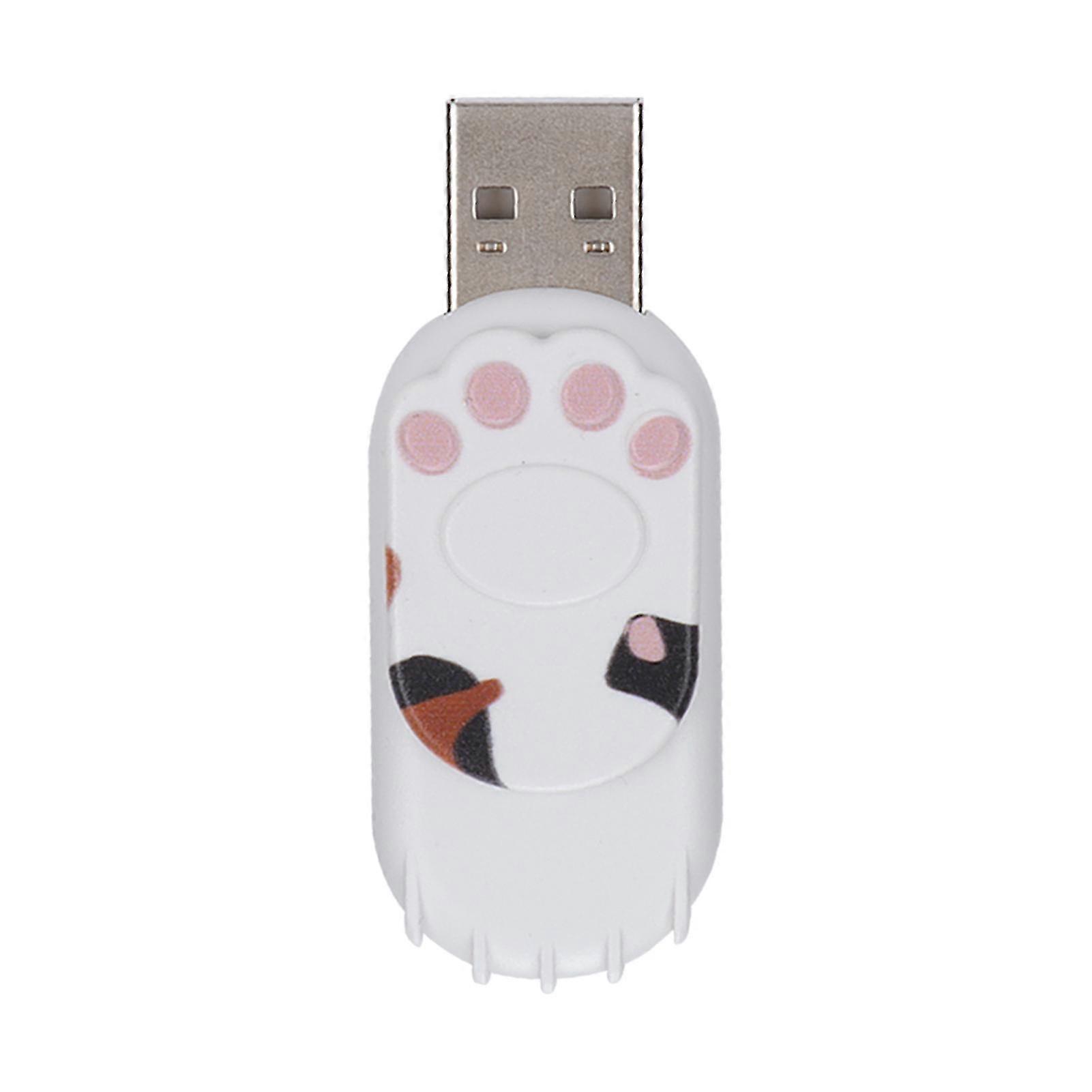 Flash Disk Portable Cute Cat Paw Shape Thumb Memory Stick For Information Storage Data Transmission Giftcolorful Cool 32gb