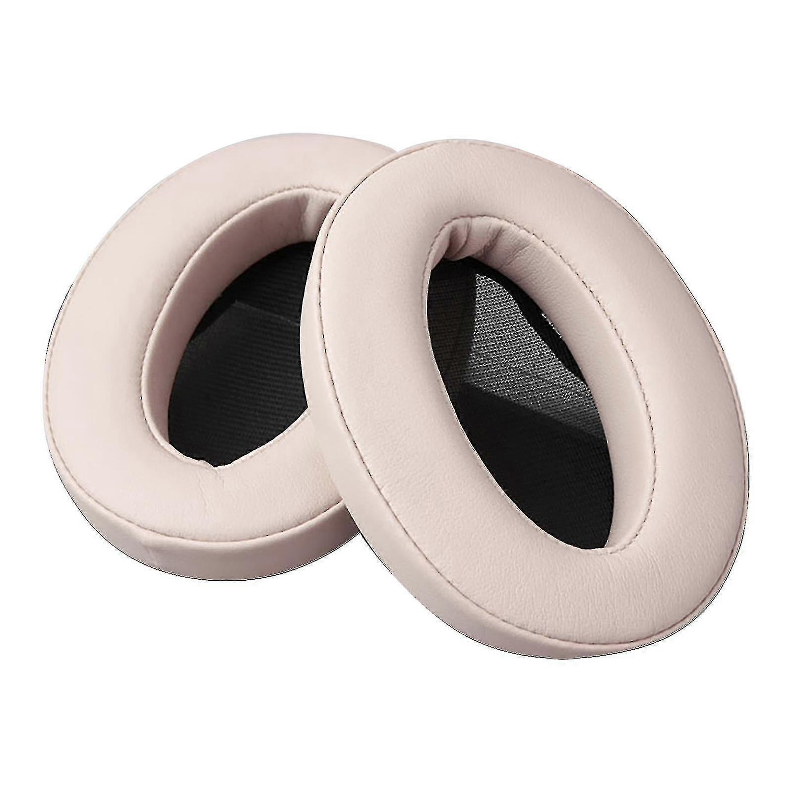 1 Pair Ear Cushion Ultra Soft Replacement Comfortable Protein Faux Leather Headphone Cushion For Sony Wh-h910n