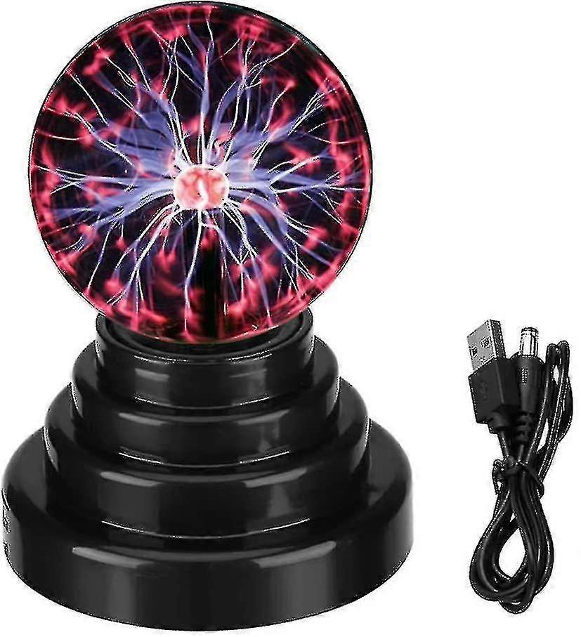 Plasma Ball Light Plasma Lamp Touch Sensitive Usb Or Battery Powered Novelty