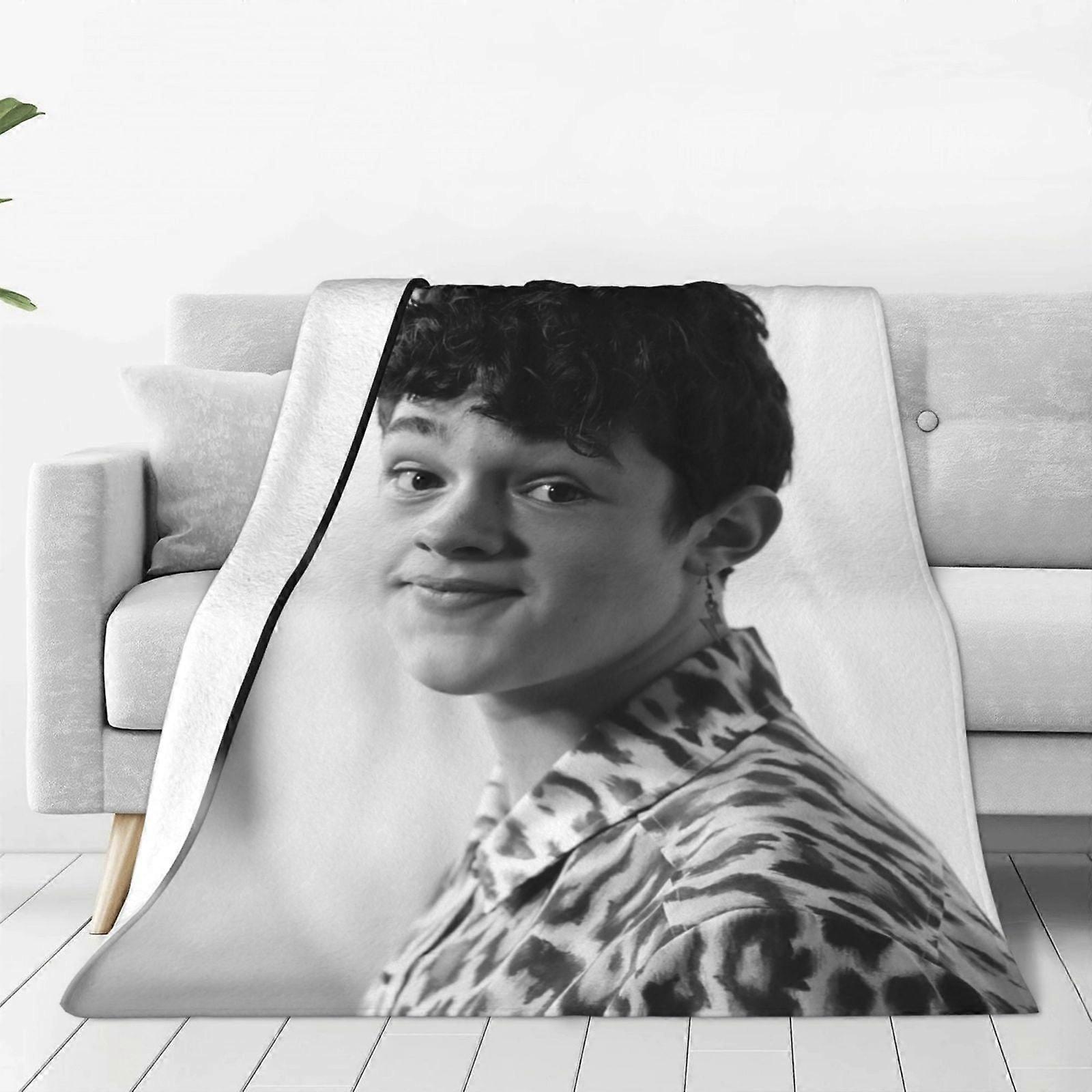 Noah Jupe Fleece Throw Blanket, Ultra Soft Cozy Luxury Fuzzy Blanket For Couch Bed Sofa, Lightweight Warm Plush Blankets Bedding For All Season169xMT6
