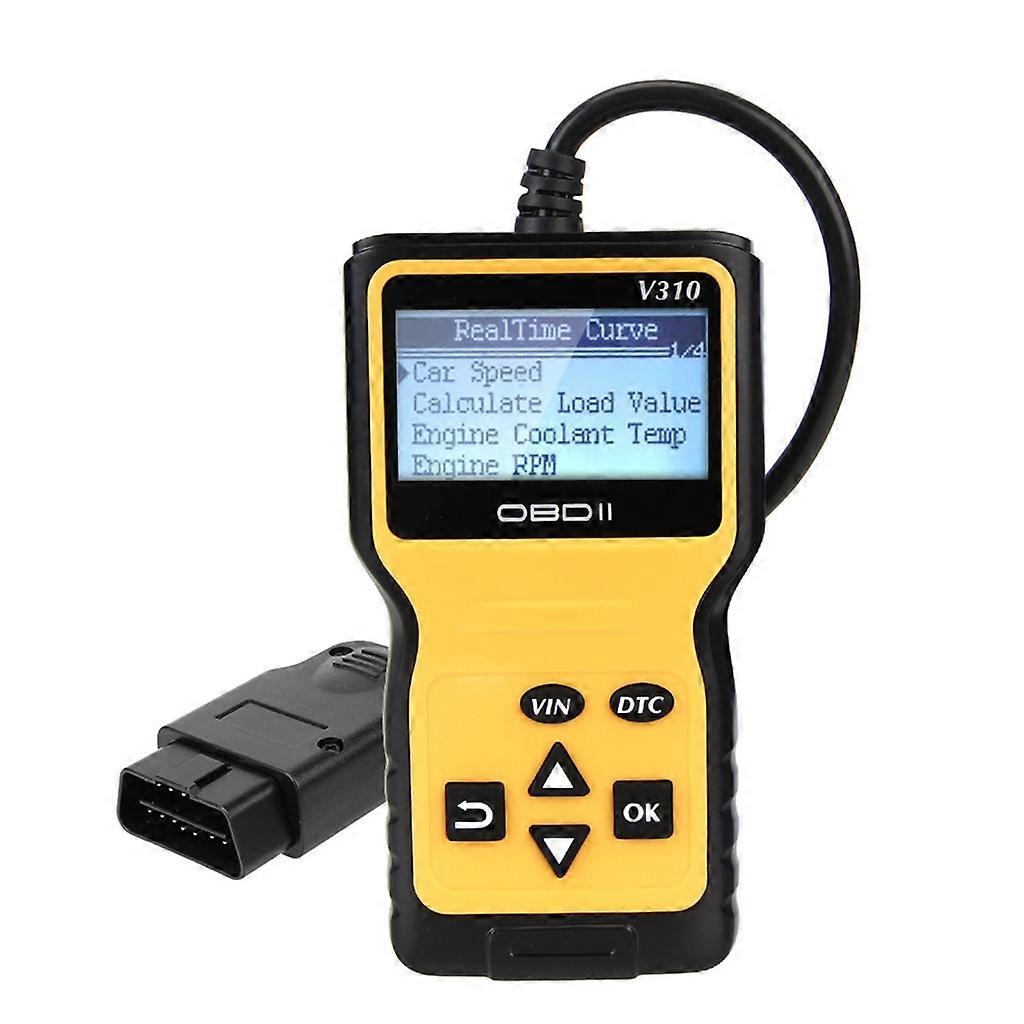Universal OBD Diagnostic Scanner for 12V Vehicle Check Engine Error Code Reader