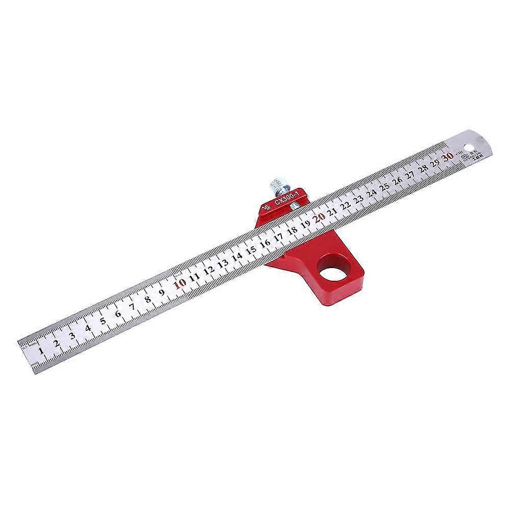 Woodworking Square Ruler / Scriber - CX300-1 Hardware Measuring Tool for Height and Angle