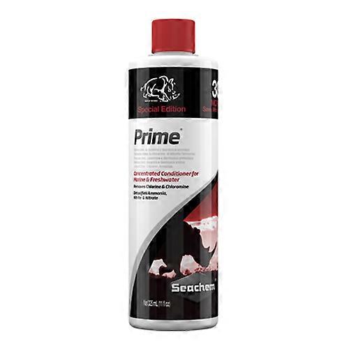 Seachem Laboratories Prime Ammonia Detoxifier, 1 Each/325Ml/11Oz Bonus Size