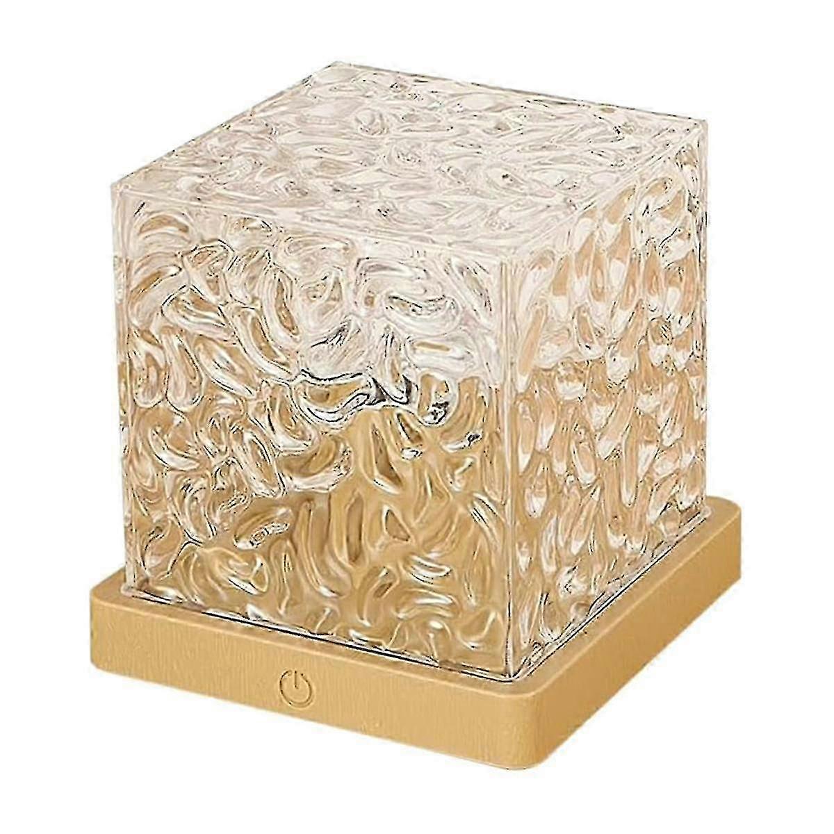 Aurora Northern Lights Lamp,Wave-Cube Lamp, Projector,16 Color Water Wave Effect Lights for Bedroom