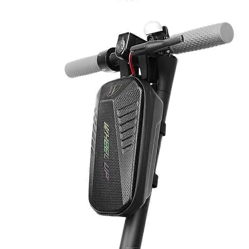 Bicycle waterproof wear-resistant and double-sealed zipper handlebar bag-X6 colorful reflective model-2L/commuter version (one piece)