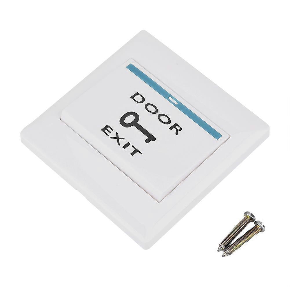 1PC Push Exit Release Unlock Button Door Exit Swith For Door Access Control System White