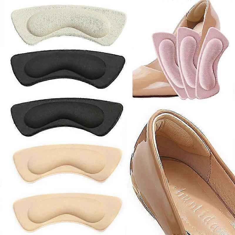 Heel Grips Liner Cushions Inserts For Loose Shoes, Heel Pads Snugs For Shoe Too Big, Filler Improved Shoe Fit And Comfy, Prevent Heel Slip And Blister