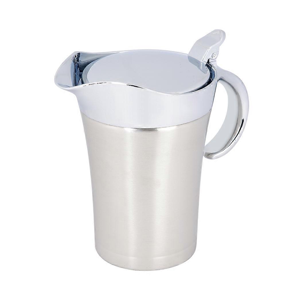 Rustfrit stål termisk sovs båd, 750ml