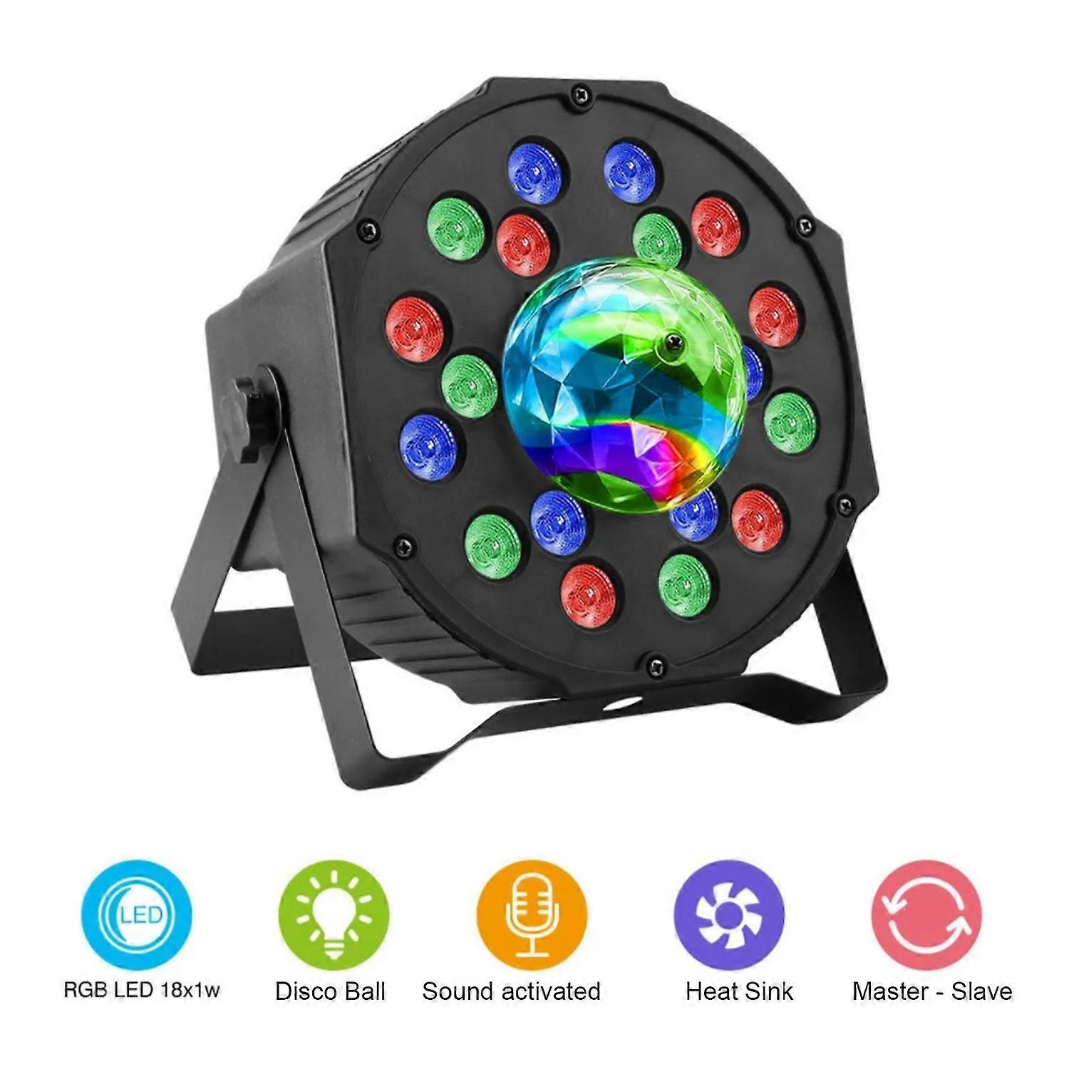 18 Magic Balls Pat Light Stage Light Flashing Large Area Projection KTV Bar Colour Light
