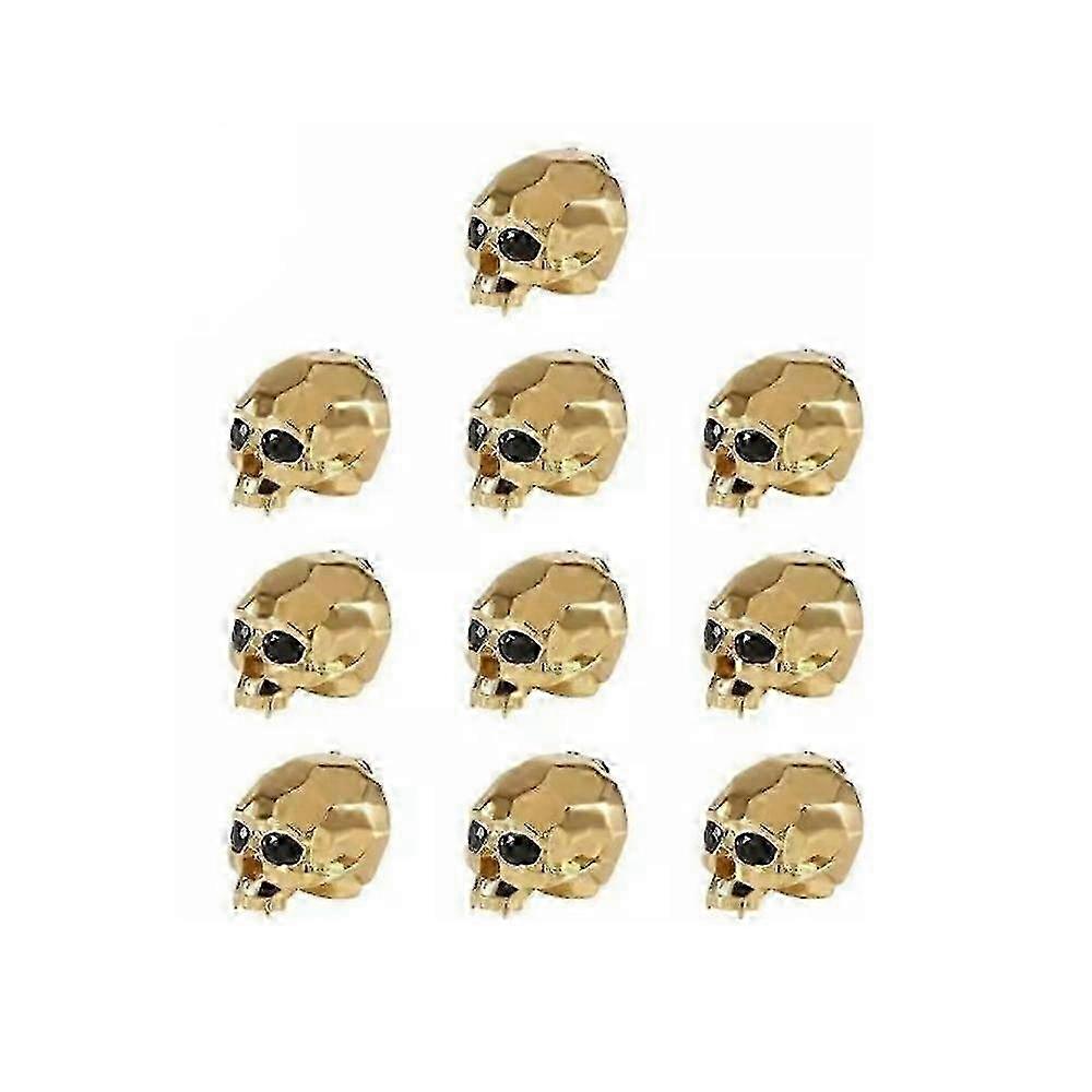 Gothic Skull Button Covers Σετ για Άνδρες - Κρανίο - Θεματικά Αξεσουάρ Κουμπιών