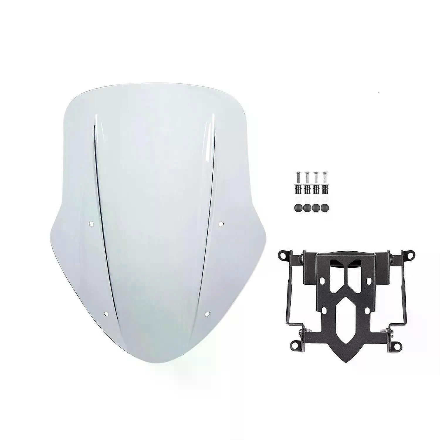 compatible for Diavel 1260 S 2019 2020 2021 2022 Motorcycle Accessories Cover Windshield Deflector With Mounting Bracket Windscreen MAXP