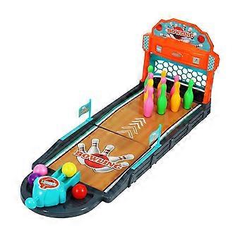 Board Game Intelligence Toy Children's Bowling Small Catapult Ball Toy Mini Desktop Shooting Game Educational Focus Parent-child Interaction