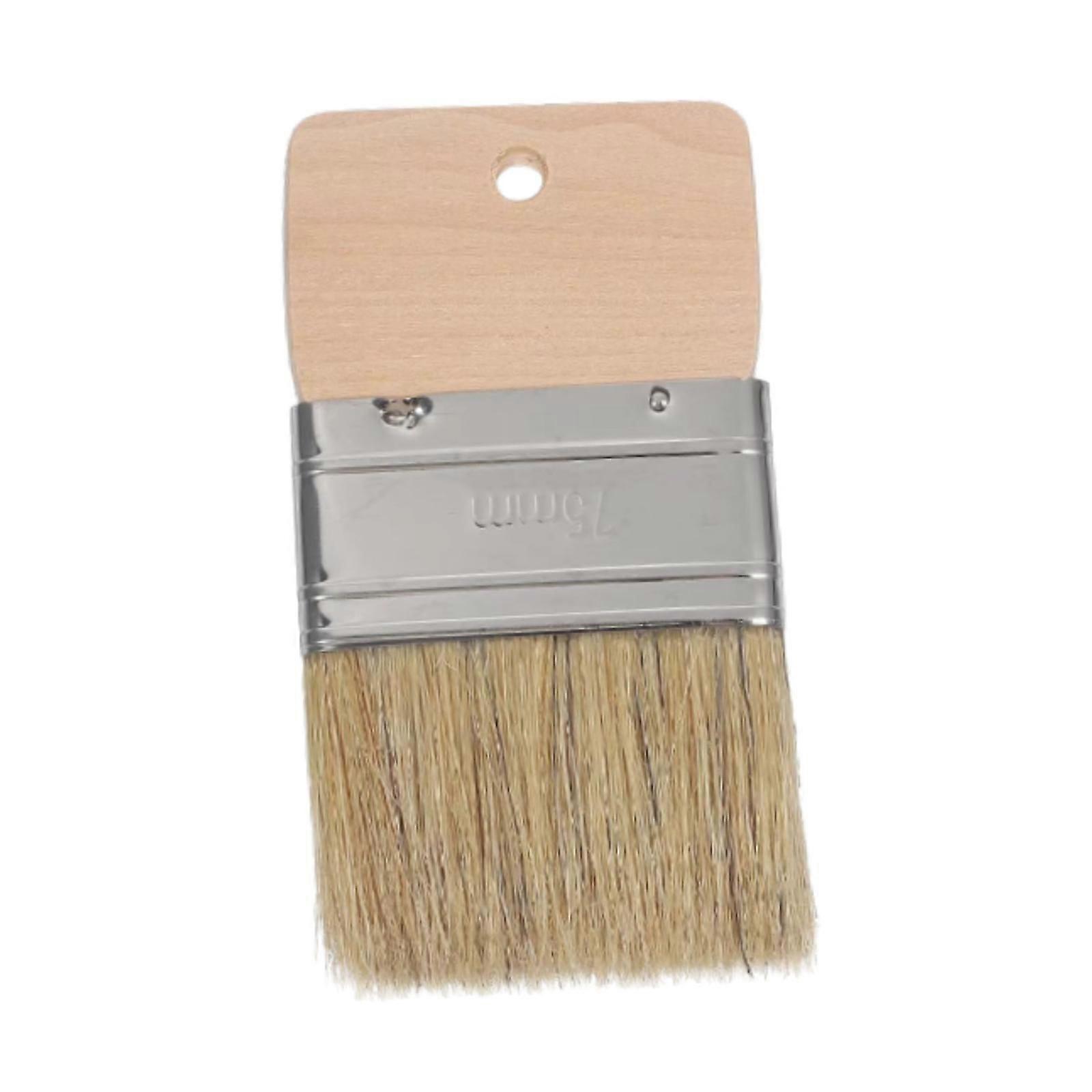 Paint Brush Durability Practical Flat Edge Brush for Fence Wall Window Frame 3inch