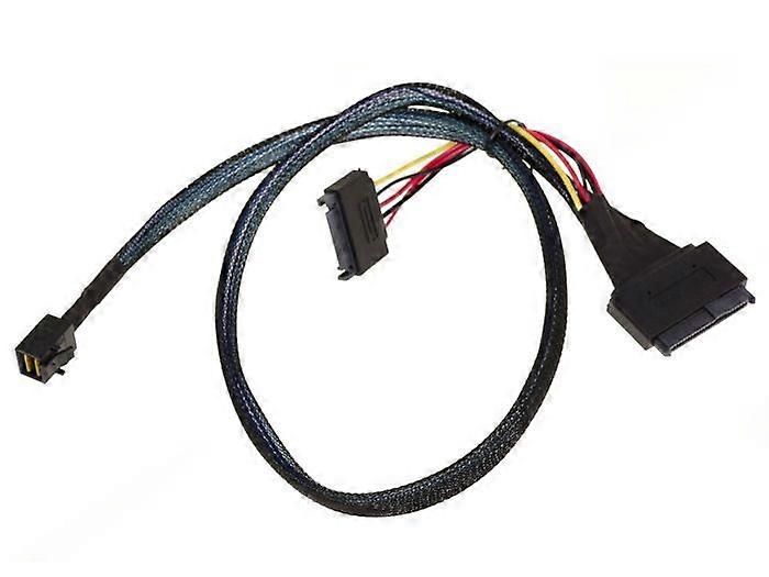 KALEA-INFORMATIQUE Cordon NVMe SAS MiniSAS SFF-8643 à SFF-8639 Longueur 100cm