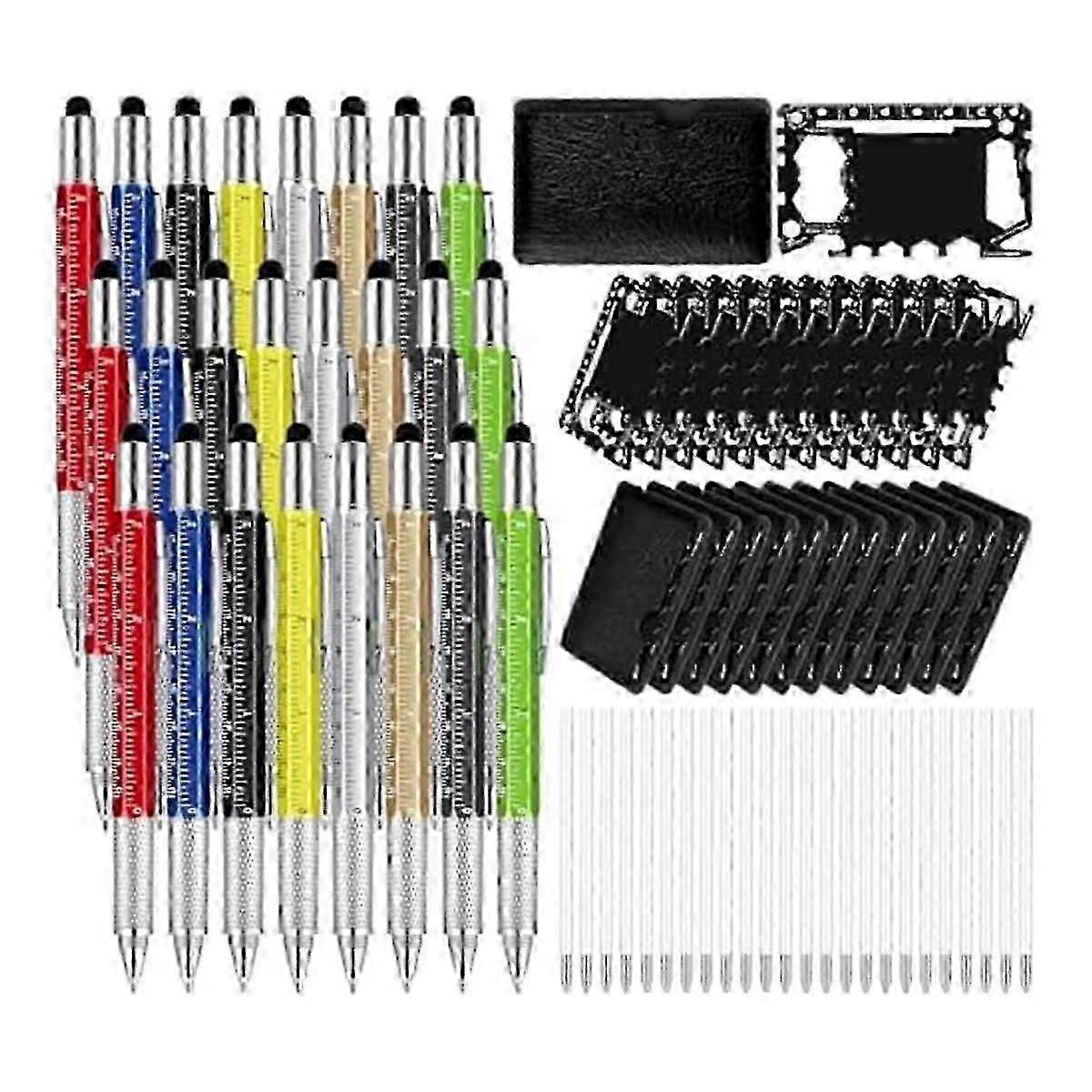 Multi-Tool Pen Gift Set Its Uses Go Beyond Writing Levels, Rulers and Screwdrivers, Making It A Gre