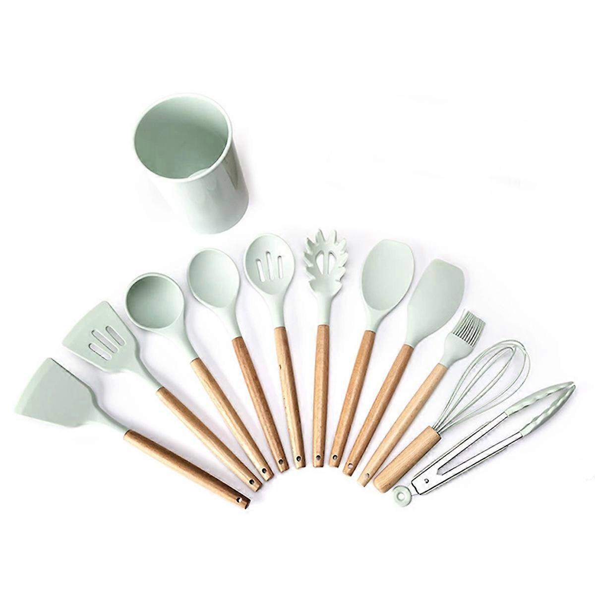 Silicone, Kitchenware, Non-stick, Pan, Spatula, Spoon