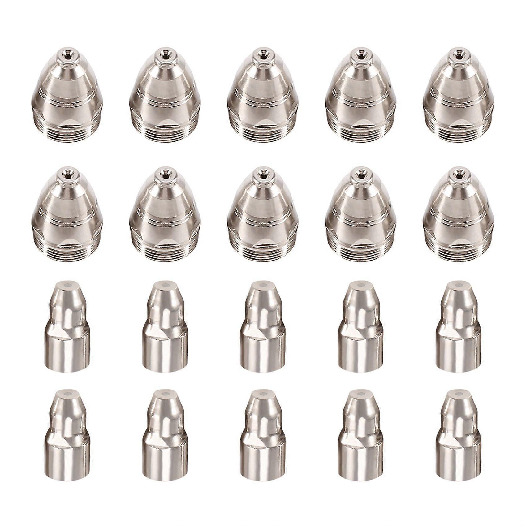 20Pcs P80 Plasma Cutting Torch Consumable Cutting Electrode Nozzle