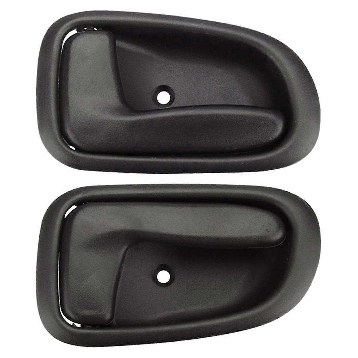 Car Interior Door Handle Black Left/Right Side Front Rear for 