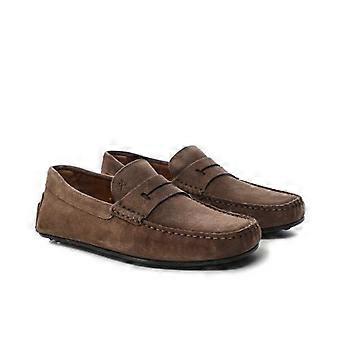 Hackett Suede Driver Loafers