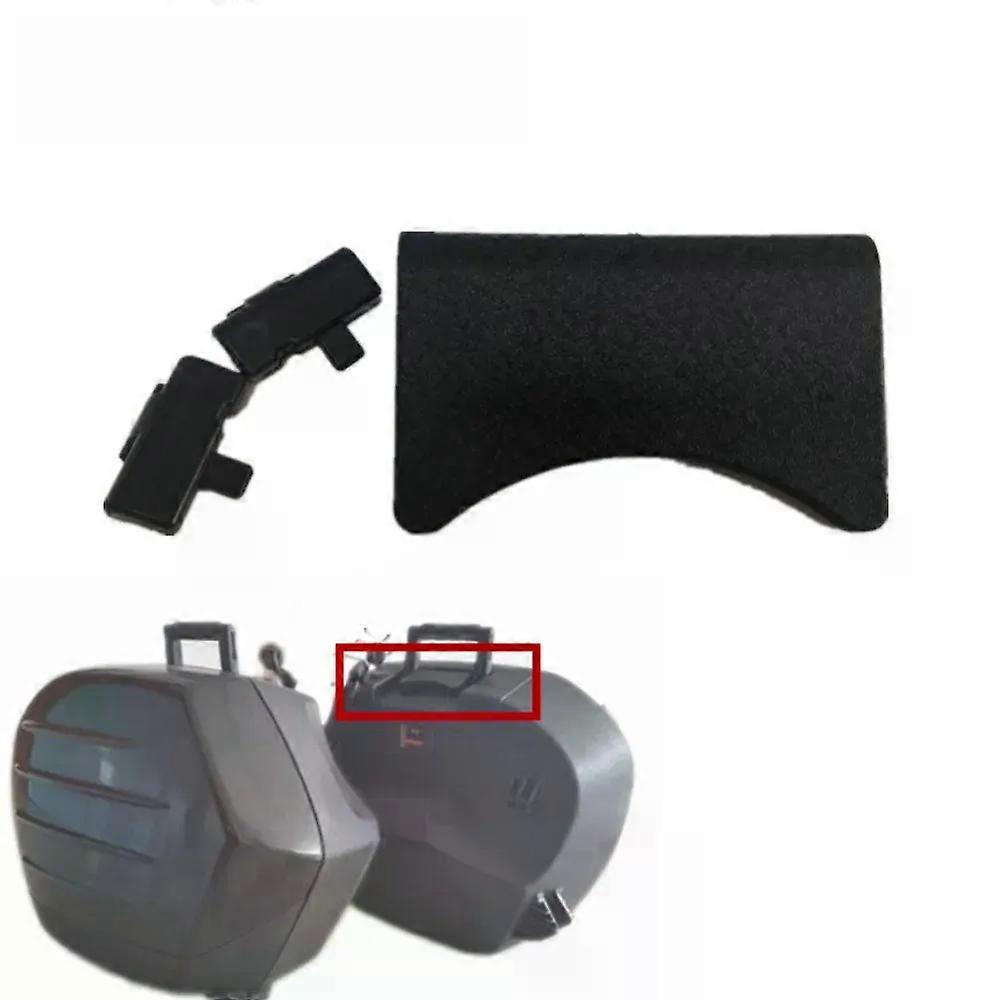 ABS Side Luggage Saddle Up Cap Backrest Pad Top Cover Boxes Bags Trunk Tool Case Cap compatible for Kawa-saki Concours 14 ZG1400 GTR1400