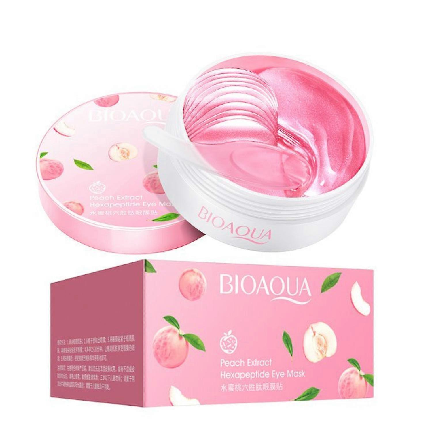 Bioaqua Honey Peach Hexapeptide Eye Patches