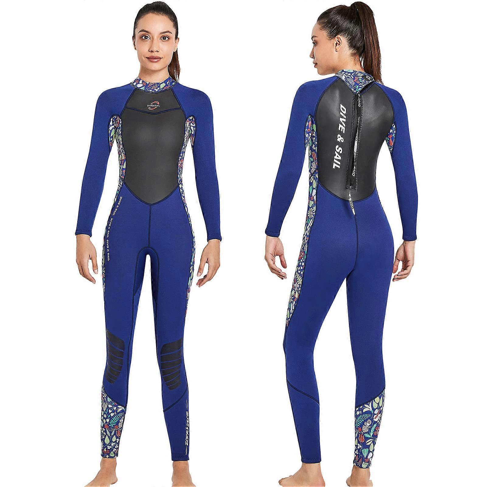 Wetsuit Women 3mm Full Body,Wet Suits for Womens in Cold Water Keep Neoprene Warm,Thicker