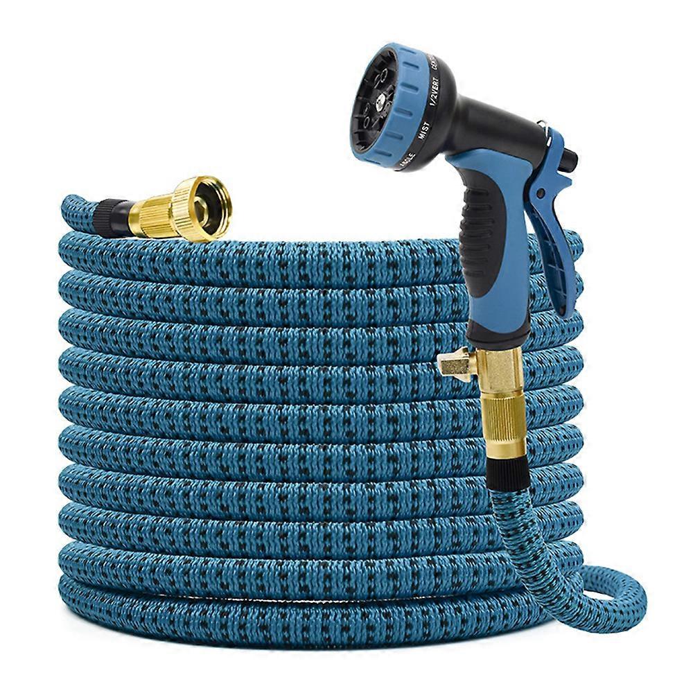 Pocket Hose Copper Bullet Επεκτάσιμο σωλήνα κήπου Μοτίβο Thumb Spray 25 πόδια Πατενταρισμένο Χωρίς μόλυβδο Εξαιρετικά ελαφρύ στερεό