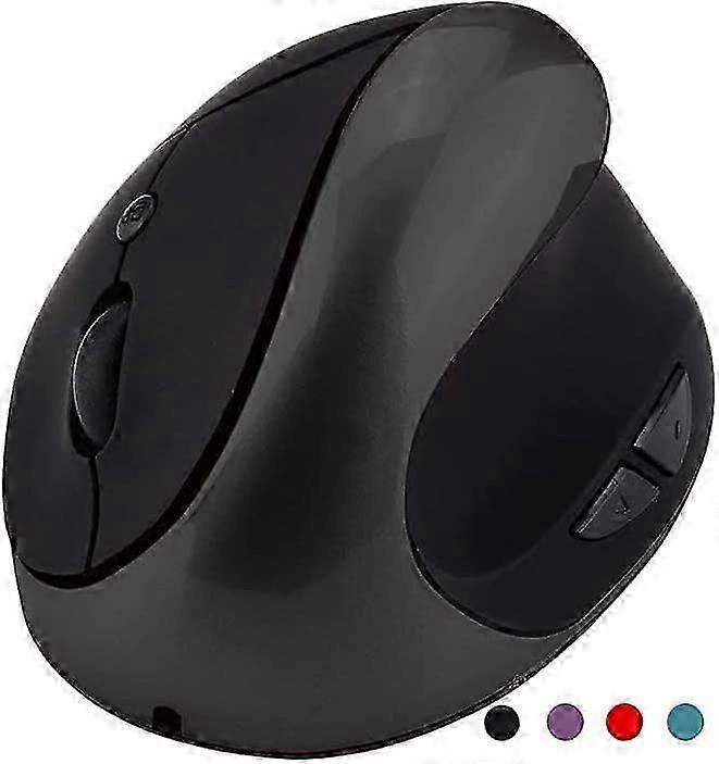 Mouse óptico ergonômico vertical sem fio