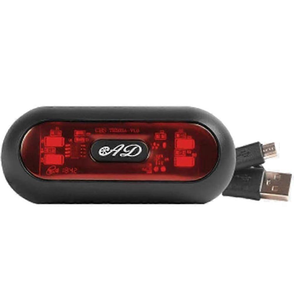Unifizz LED Helmet Light for Motorcycle and Bike - Front and Rear Security Warning Night Light, 1pc, Brightness Adjustable