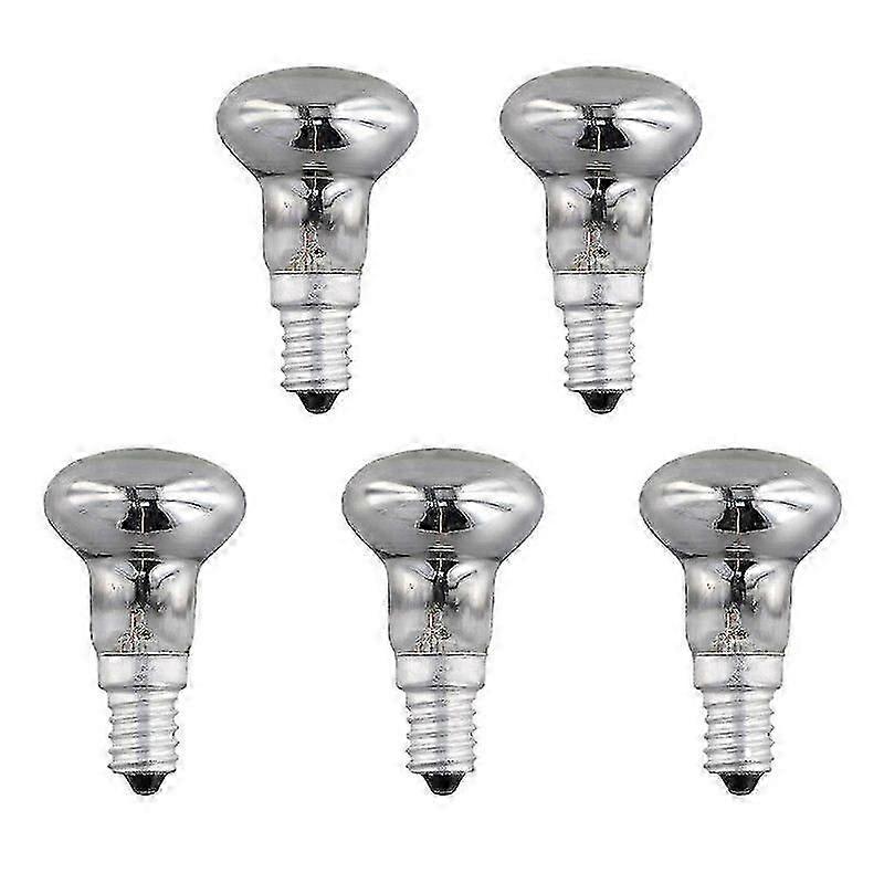Lâmpada de Lava E14 R39 30W Refletor Spotlight Lâmpadas 5Pcs