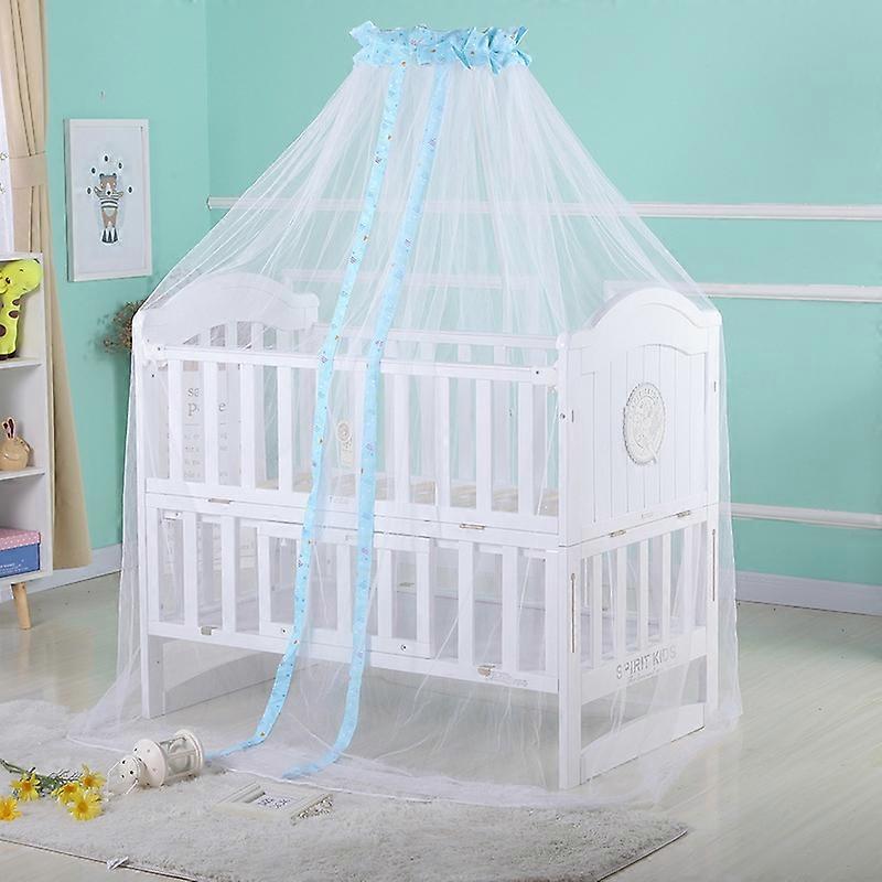 Crib Dome Lightweight Mosquito Net 4.2x1.6 Meters Flower Side Mosquito Net