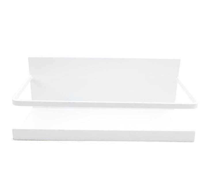 Multifunctional Kitchen Refrigerator with Magnetic Suction Free Punch Side Hanging (White)