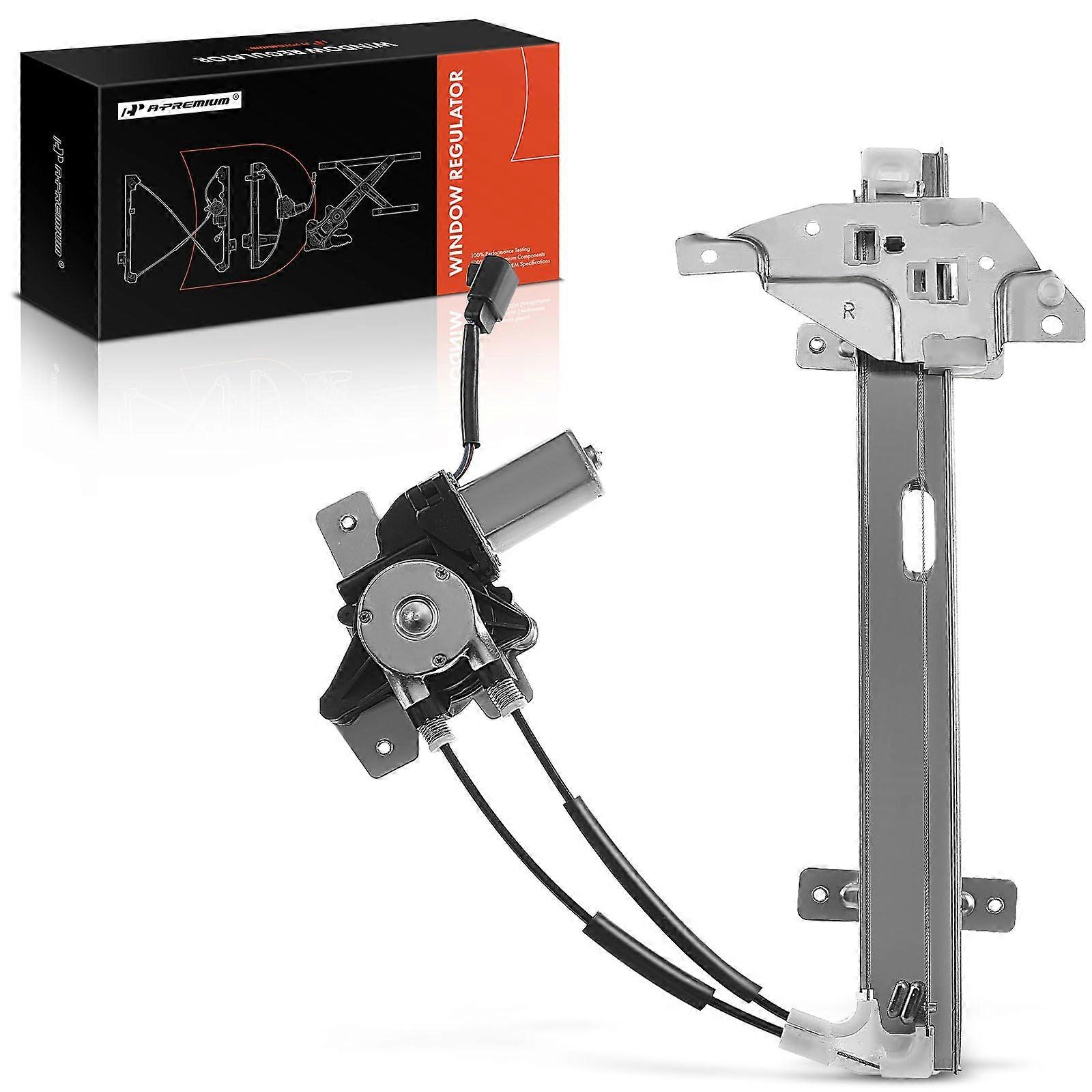 Electric Power Window Regulator with Motor Compatible with Pontiac Grand Prix 19972003 Sedan Rear Right Passenger Side