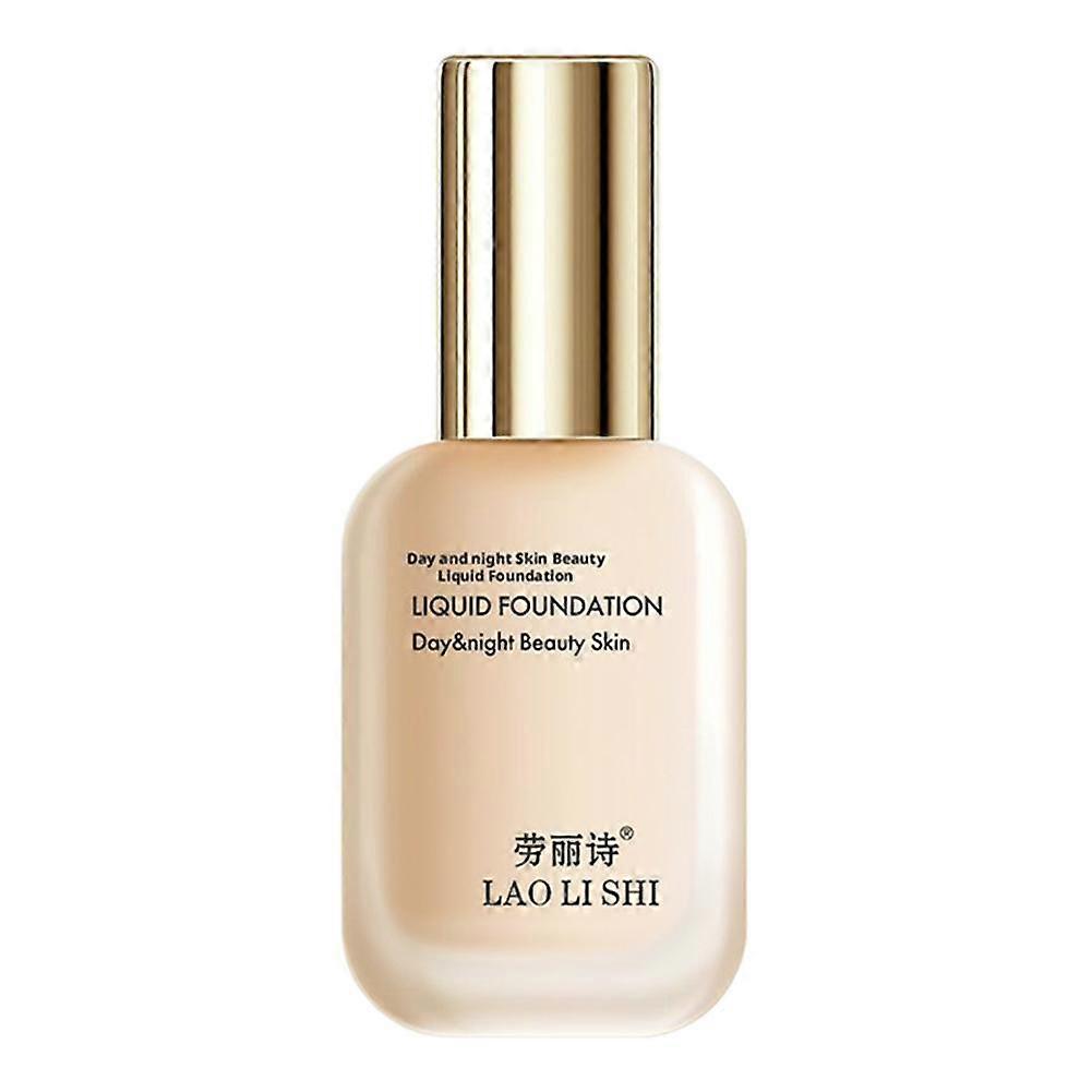 Light Moist Foundation Liquid Makeup Primer Natural Face Concealer Base Cre